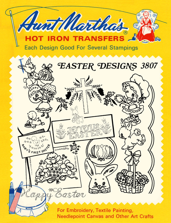 Aunt Martha's #3807 Easter Designs